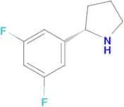 (2S)-2-(3,5-DIFLUOROPHENYL)PYRROLIDINE
