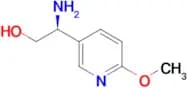 (2S)-2-AMINO-2-(6-METHOXY(3-PYRIDYL))ETHAN-1-OL