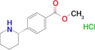 METHYL 4-((2S)-2-PIPERIDYL)BENZOATE-HCL