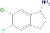 6-CHLORO-5-FLUORO-2,3-DIHYDRO-1H-INDEN-1-AMINE