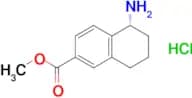 METHYL (5R)-5-AMINO-5,6,7,8-TETRAHYDRONAPHTHALENE-2-CARBOXYLATE-HCL