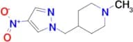 1-METHYL-4-((4-NITRO-1H-PYRAZOL-1-YL)METHYL)PIPERIDINE