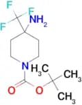 Tert-butyl 4-amino-4-(trifluoromethyl)piperidine-1-carboxylate