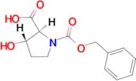 (2S,3S)-1-[(benzyloxy)carbonyl]-3-hydroxypyrrolidine-2-carboxylic acid