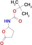 Tert-butyl N-(5-oxooxolan-2-yl)carbamate
