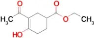 Cyclohexanecarboxylic acid, 3-acetyl-4-oxo-, ethyl ester