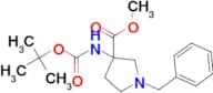 Methyl 1-benzyl-3-{[(tert-butoxy)carbonyl]amino}pyrrolidine-3-carboxylate