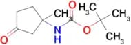 Tert-butyl N-(1-methyl-3-oxocyclopentyl)carbamate