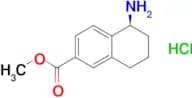 (S)-Methyl 5-amino-5,6,7,8-tetrahydronaphthalene-2-carboxylate hydrochloride