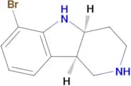 (4aS,9bR)-6-Bromo-2,3,4,4a,5,9b-hexahydro-1H-pyrido[4,3-b]indole