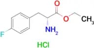 (R)-Ethyl 2-amino-3-(4-fluorophenyl)propanoate hydrochloride