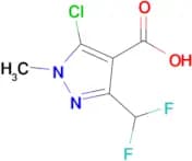 5-Chloro-3-(difluoromethyl)-1-methyl-1H-pyrazole-4-carboxylic acid