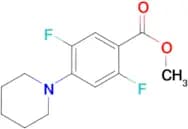 methyl 2,5-difluoro-4-piperidin-1-ylbenzoate