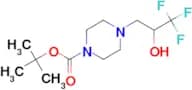 tert-butyl 4-(3,3,3-trifluoro-2-hydroxypropyl)piperazine-1-carboxylate
