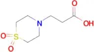 3-(1,1-dioxidothiomorpholin-4-yl)propanoic acid
