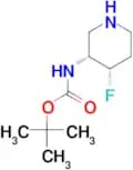 Tert-butyl N-[(3R,4S)-4-fluoropiperidin-3-yl]carbamate
