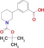 3-{1-[(tert-butoxy)carbonyl]piperidin-3-yl}benzoic acid