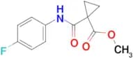 Methyl 1-((4-fluorophenyl)carbamoyl)cyclopropanecarboxylate
