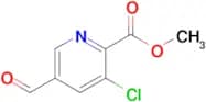 Methyl 3-chloro-5-formylpicolinate