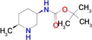 Tert-butyl N-[(3R,6S)-6-methylpiperidin-3-yl]carbamate