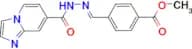 methyl 4-{[(imidazo[1,2-a]pyridin-7-ylcarbonyl)hydrazono]methyl}benzoate