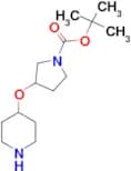 Tert-butyl 3-(piperidin-4-yloxy)pyrrolidine-1-carboxylate