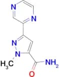 1-methyl-3-(pyrazin-2-yl)-1H-pyrazole-5-carboxamide