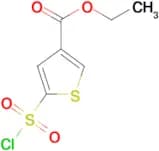 Ethyl 5-(chlorosulfonyl)thiophene-3-carboxylate