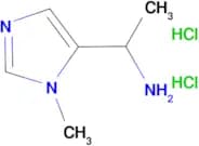 1-(1-methyl-1H-imidazol-5-yl)ethan-1-amine dihydrochloride