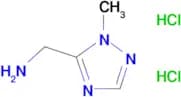 1-(1-methyl-1H-1,2,4-triazol-5-yl)methanamine dihydrochloride