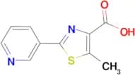 5-Methyl-2-pyridin-3-yl-thiazole-4-carboxylic acid