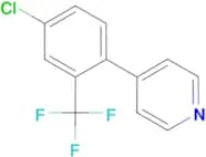 4-(4-Chloro-2-trifluoromethyl-phenyl)-pyridine