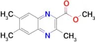 3,6,7-Trimethyl-quinoxaline-2-carboxylic acid methyl ester