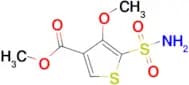 4-Methoxy-5-sulfamoyl-thiophene-3-carboxylic acid methyl ester