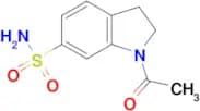 1-Acetyl-2,3-dihydro-1H-indole-6-sulfonic acid amide