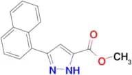 5-Naphthalen-1-yl-1H-pyrazole-3-carboxylic acid methyl ester