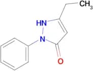 3-ethyl-1-phenyl-4,5-dihydro-1H-pyrazol-5-one