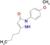 3-butyl-1-(4-methoxyphenyl)-4,5-dihydro-1H-pyrazol-5-one