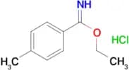 Ethyl 4-methylbenzene-1-carboximidate hydrochloride