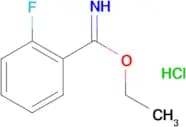 Ethyl 2-fluorobenzene-1-carboximidate hydrochloride