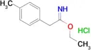 Ethyl 2-(4-methylphenyl)ethanecarboximidate hydrochloride
