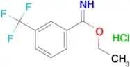 Ethyl 3-(trifluoromethyl)benzene-1-carboximidate hydrochloride