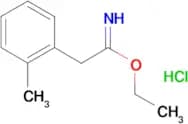 Ethyl 2-(2-methylphenyl)ethanecarboximidate hydrochloride