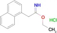 Ethyl 2-(naphthalen-1-yl)ethanecarboximidate hydrochloride