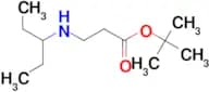 Tert-butyl 3-[(pentan-3-yl)amino]propanoate