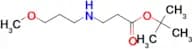 Tert-butyl 3-[(3-methoxypropyl)amino]propanoate