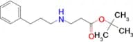 Tert-butyl 3-[(3-phenylpropyl)amino]propanoate