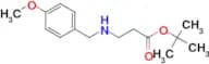 Tert-butyl 3-{[(4-methoxyphenyl)methyl]amino}propanoate