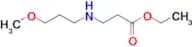Ethyl 3-[(3-methoxypropyl)amino]propanoate