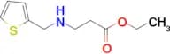 Ethyl 3-{[(thiophen-2-yl)methyl]amino}propanoate